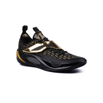 Li-Ning Wade 808 2 Low Basketball Shoes - Men - Black/Pale Gold