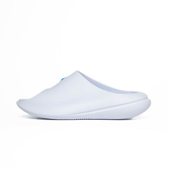 PEAK Men's Sports Slippers - White/Mid Blue