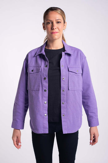 Bossini Ladies Woven Blouses - Purple