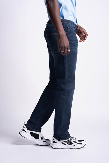 Bossini Mens Woven Denim Jeans - Pal Indigo