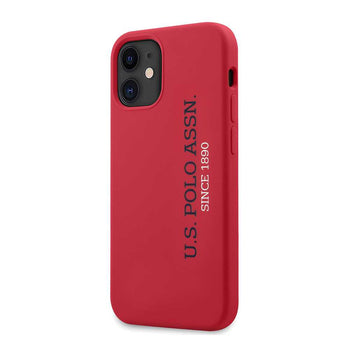 U.S.Polo Assn.Liquid Silicone Hard Case for iPhone 12 Mini (5.4")