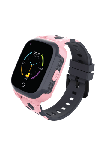 Porodo 4G kids Smart Watch With Video Call - Blue & Pink
