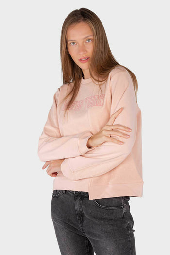 Bossini Long Sleeves Pullover - Light Pink