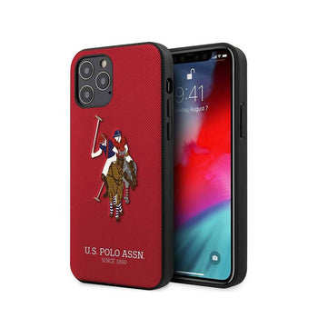 U.S.Polo Case for iPhone12 Pro Max (6.7") - Polo Embroidery - Red