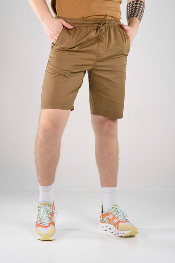 Bossini Mens Mid Waist Regular Fit Shorts - Ermine