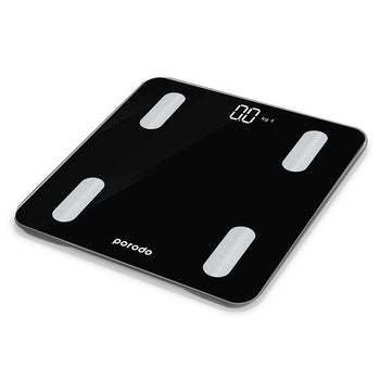 Porodo Lifestyle Full Body Smart Scale - Black & White