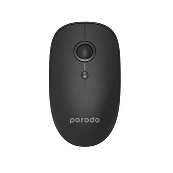 Porodo Mouse 2 in 1 Wireless Bluetooth 2.4GHz V5.0 - Black