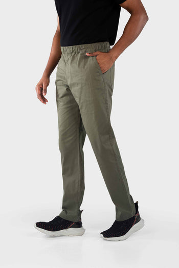 Bossini Mens Woven Pants - Green