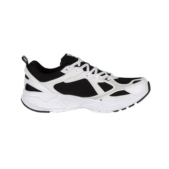 PEAK Men's Cushion Running Shoes - White/Black