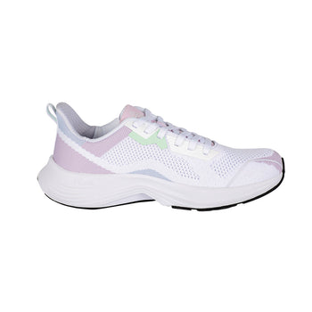 PEAK Women's Cushion Running Shoes - White/Light Purple