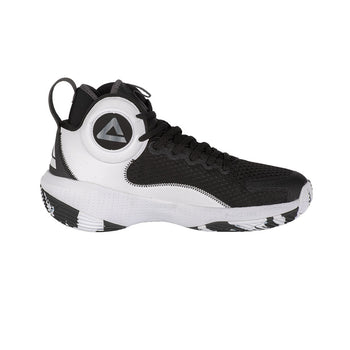 PEAK Men's BasketBall Shoes - Black/White