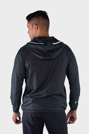 Bossini Mens Windbreaker Woven Jacket - Black