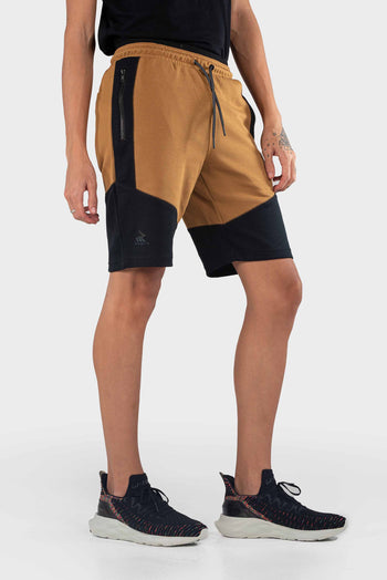 Bossini Mens Knitted Shorts - Khaki