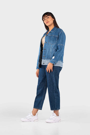 Bossini Ladies Denim Jeans - Indigo