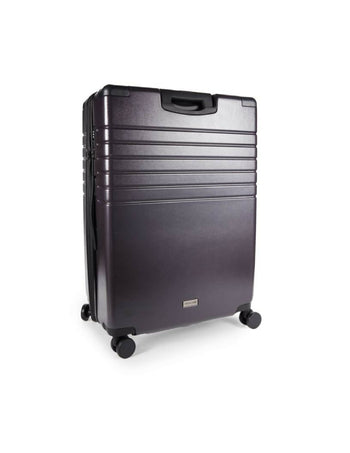 Roberto Cavalli Spinner Suitcase - 24" Black-JSV01YA#363-05