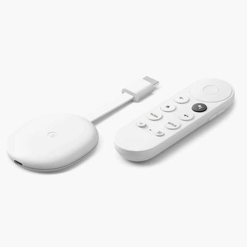 Google Chromecast 4K with Google TV - Snow