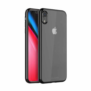 Viva Madrid Glaxo Flex Back Case for iPhone Xr - Jet Black