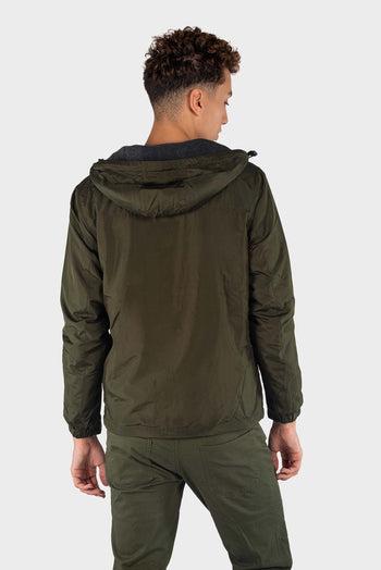 Bossini Mens Woven Jacket - Dark Green