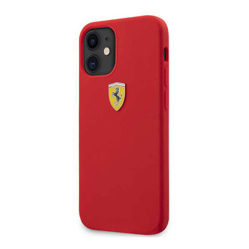 Ferrari On Track Liquid Silicone Case for iPhone 12 Mini (5.4")