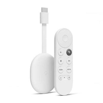 Google Chromecast 4K with Google TV - Snow