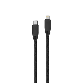 Powerology Braided USB-C to Lightning Cable 1.2M.