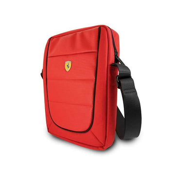 Ferrari Scuderia Tablet Bag with Shoulder Straps 8"- Red
