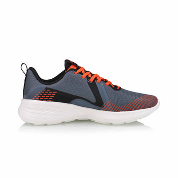 Li-Ning Soft Element Cushion Running Shoes - Men - Grey/Standard Black