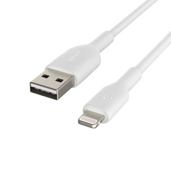 Belkin Charge Lightning to USB-A Cable 2m - Black & White