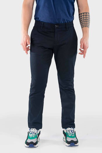 Bossini Mens Woven Pants - Dark Blue