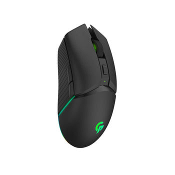 Porodo Gaming Mouse - 7D Wireless/Wired - Rechargeable Battery - Black