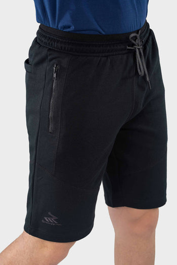 Bossini Mens Knitted Shorts - Black