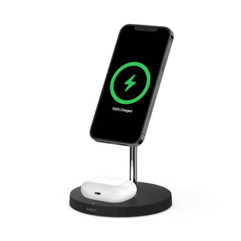 Belkin Boost Charge Pro 2-in-1 Wireless Charger Stand With Magsafe