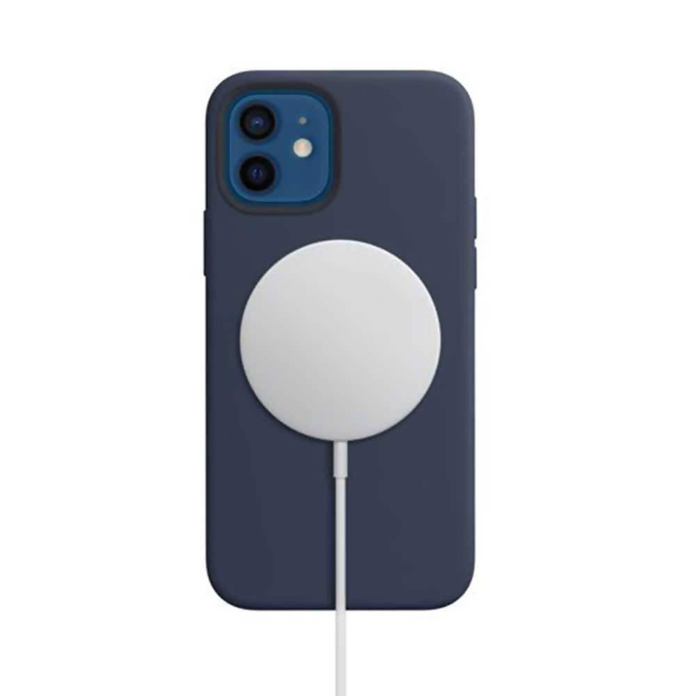 iPhone 12 | 12 Pro Silicone Case with MagSafe - Deep Navy