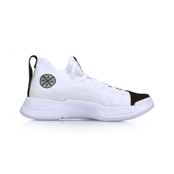 Li-Ning Young Basketball Shoes - Kids - Standard White/Standard Black
