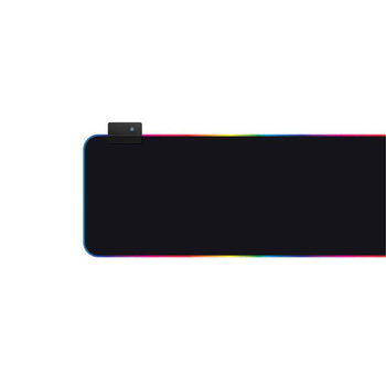 Porodo RGB Gaming Mousepad M ( 36 X 26 X 0.3 CM ) - Black