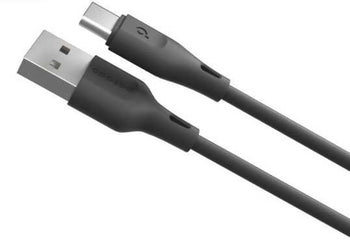 Porodo PVC Type-C Cable 1.2m 3A - Black