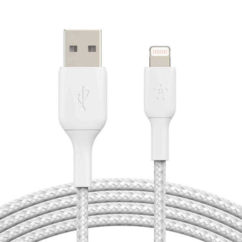 Belkin Boost Charge MFI Lightning to USB-A Cable 3M - White