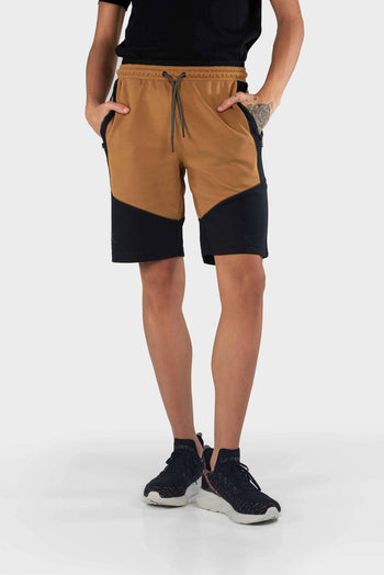 Bossini Mens Knitted Shorts - Khaki