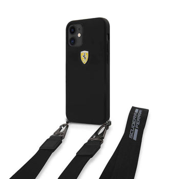 Ferrari On Track Liquid Silicone Hard Case for iPhone 12 Mini (5.4")