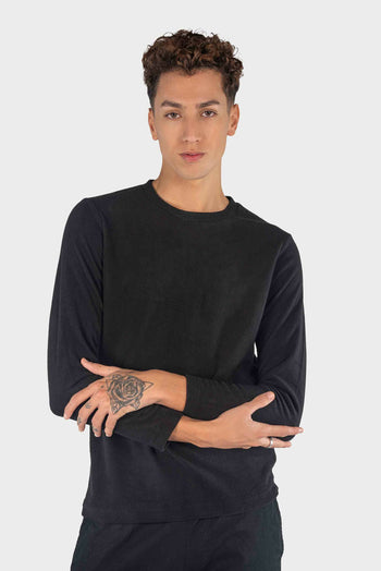 Bossini Mens Knitted Pullovers - Black