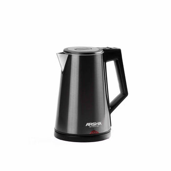 ARSHIA STAINLESS STEEL ELECTRIC KETTLE BLACK