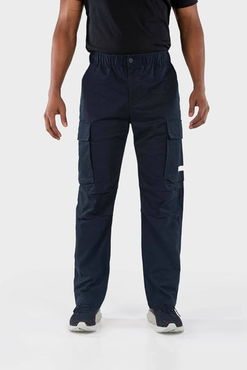 Bossini Mens Woven Pants - Dark Blue