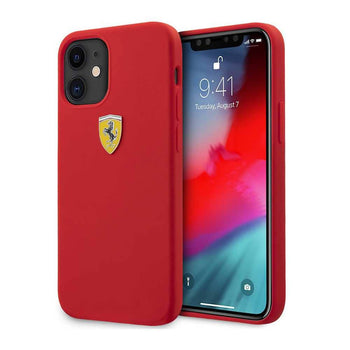 Ferrari On Track Liquid Silicone Case for iPhone 12 Mini (5.4")