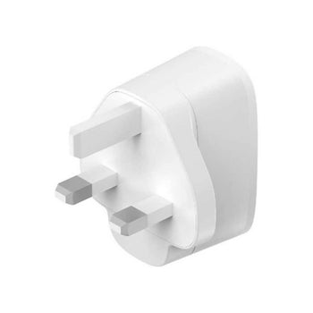 Belkin USB-A Wall Charger 12W with Lightning Cable 1M - White