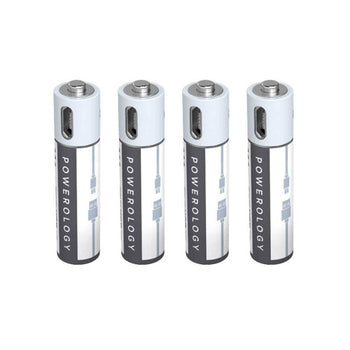 Powerology USB Rechargeable Lithium-ion Battery AA