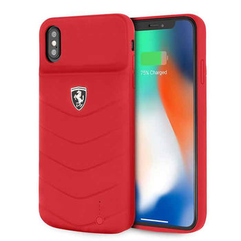 Ferrari Off Track Full Cover Power Case 4000mAh for iPhone Xs Max