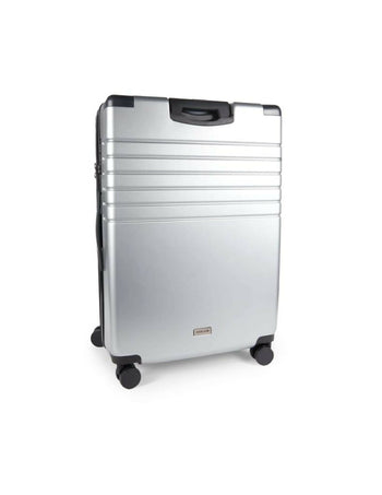 Roberto Cavalli Spinner Suitcase - 24" Silver_JSV01YA#363-05