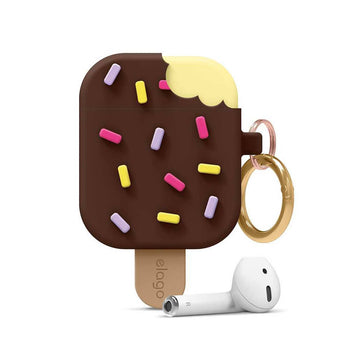 Elago Ice Cream Case for Apple Airpods - Dark Brown