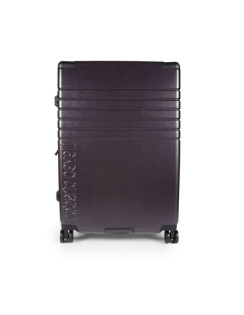Roberto Cavalli Spinner Suitcase - 24" Black-JSV01YA#363-05