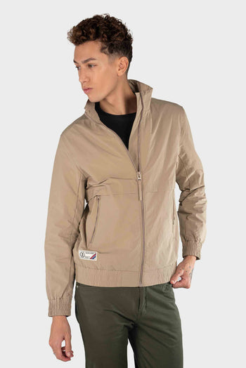 Bossini Mens Woven Jacket - Khaki